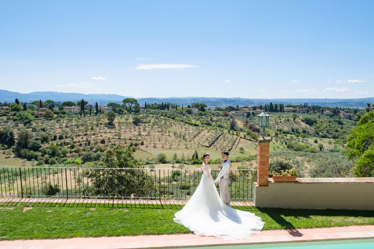イタリア ヴィラ・エミリア ガーデンウェディング 1499218 8月22日 11:30式