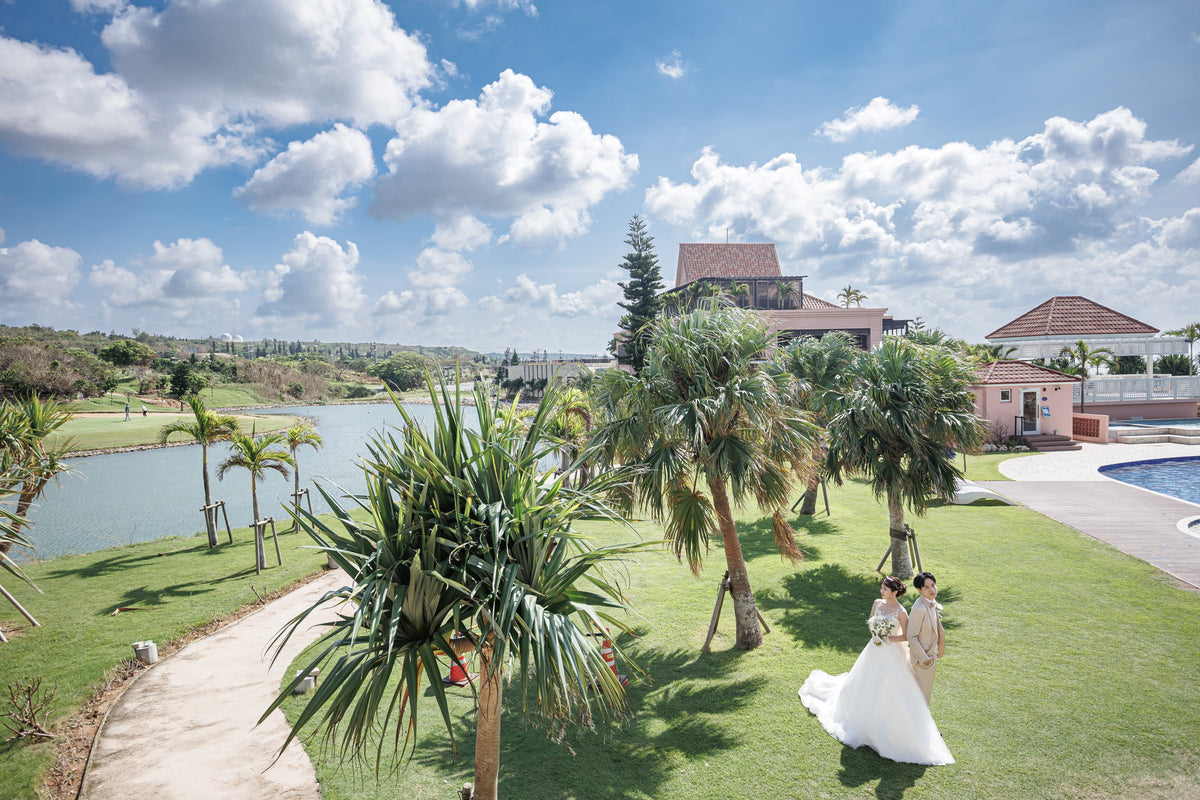 沖縄 シギラミラージュベイサイドチャペル リアルウェディング1482068 9月18日 11:00式