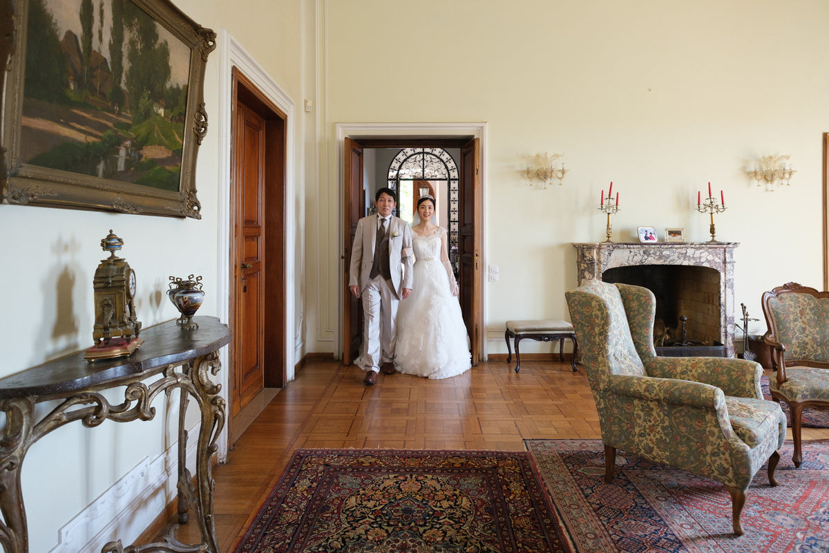 イタリア ヴィラ・エミリア ガーデンウェディング 1499218 8月22日 11:30式