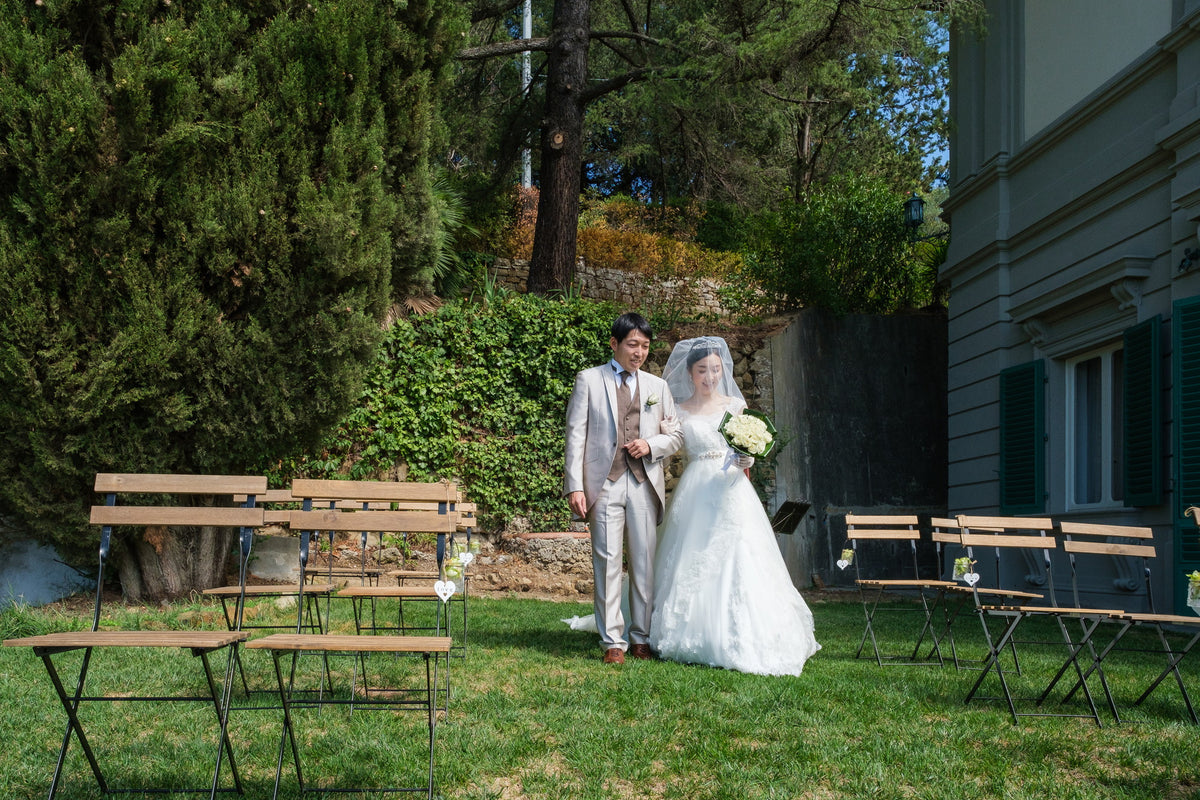 イタリア ヴィラ・エミリア ガーデンウェディング 1499218 8月22日 11:30式