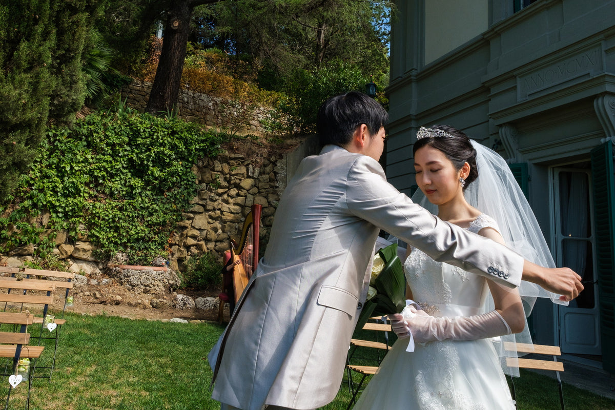 イタリア ヴィラ・エミリア ガーデンウェディング 1499218 8月22日 11:30式