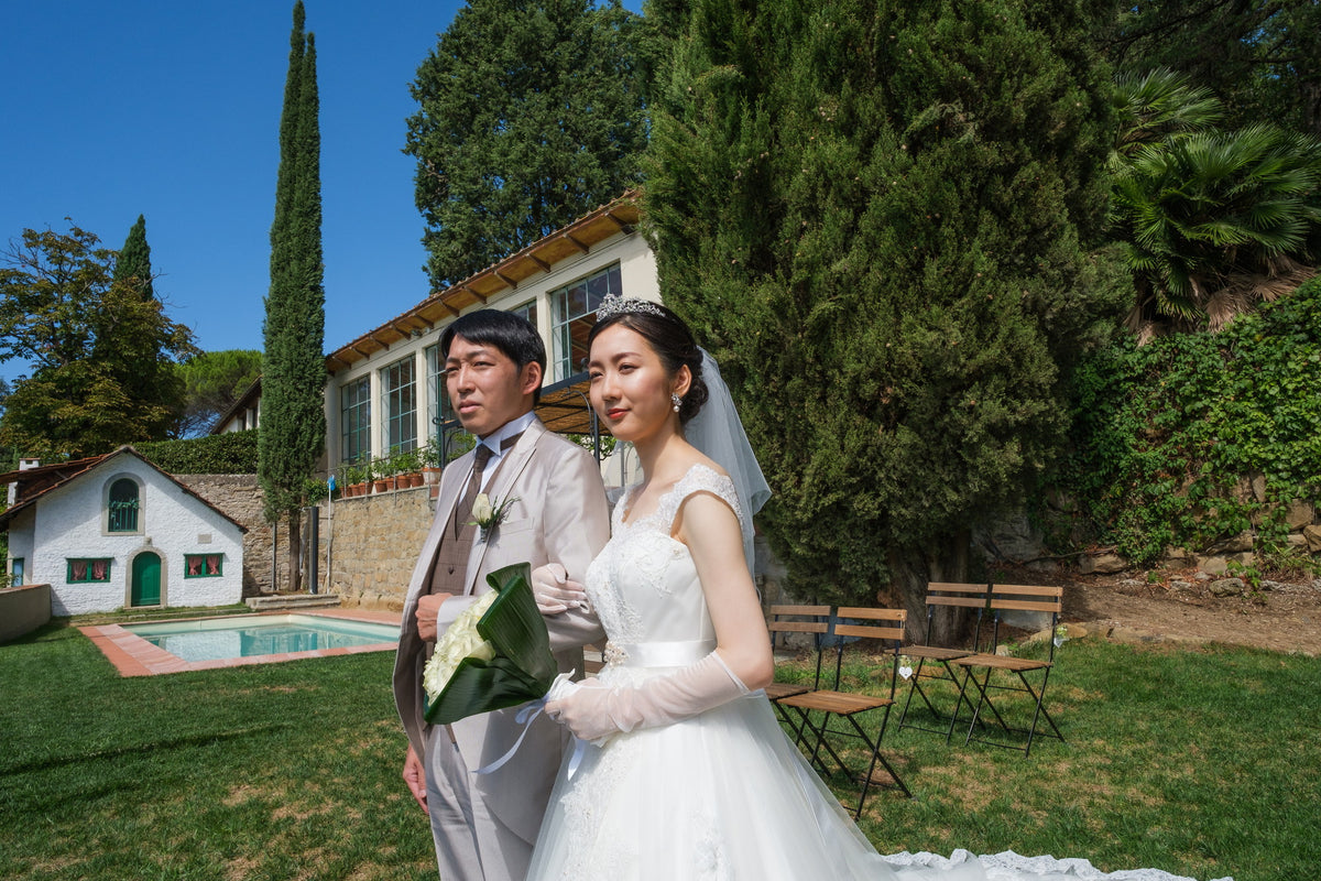 イタリア ヴィラ・エミリア ガーデンウェディング 1499218 8月22日 11:30式