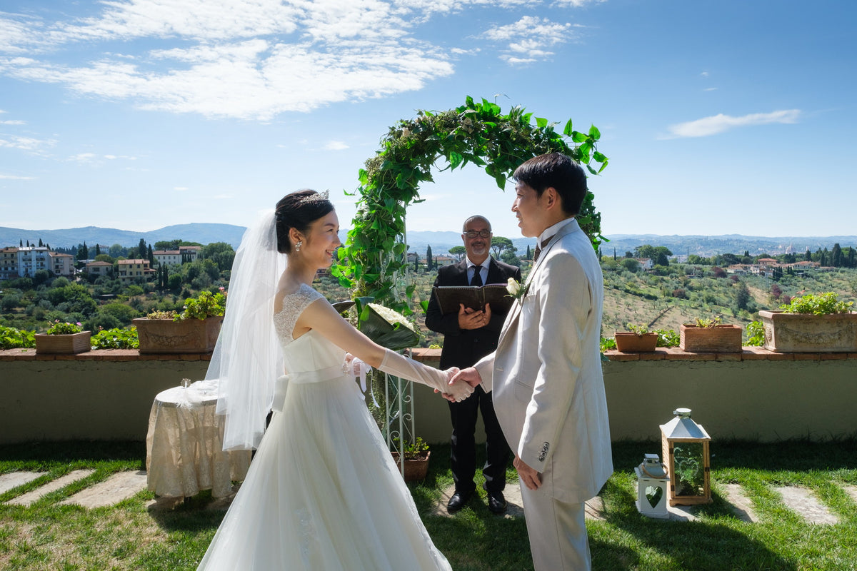 イタリア ヴィラ・エミリア ガーデンウェディング 1499218 8月22日 11:30式