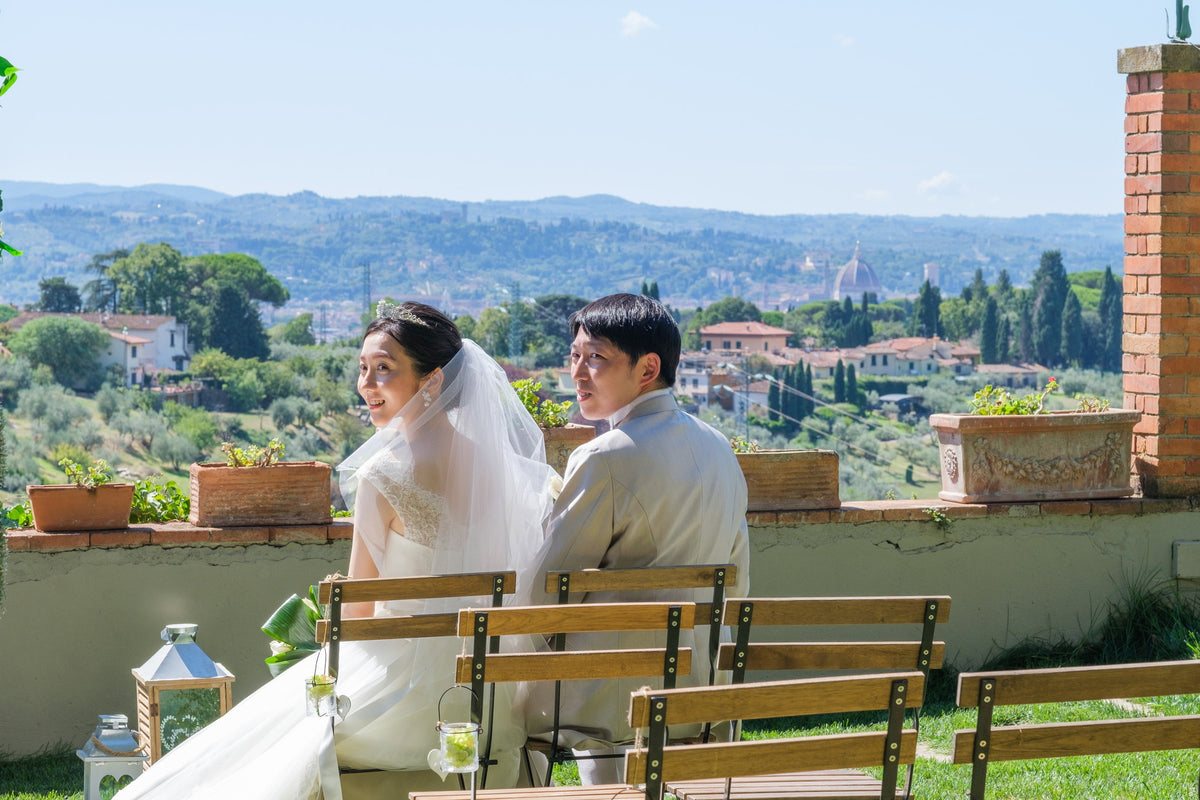 イタリア ヴィラ・エミリア ガーデンウェディング 1499218 8月22日 11:30式