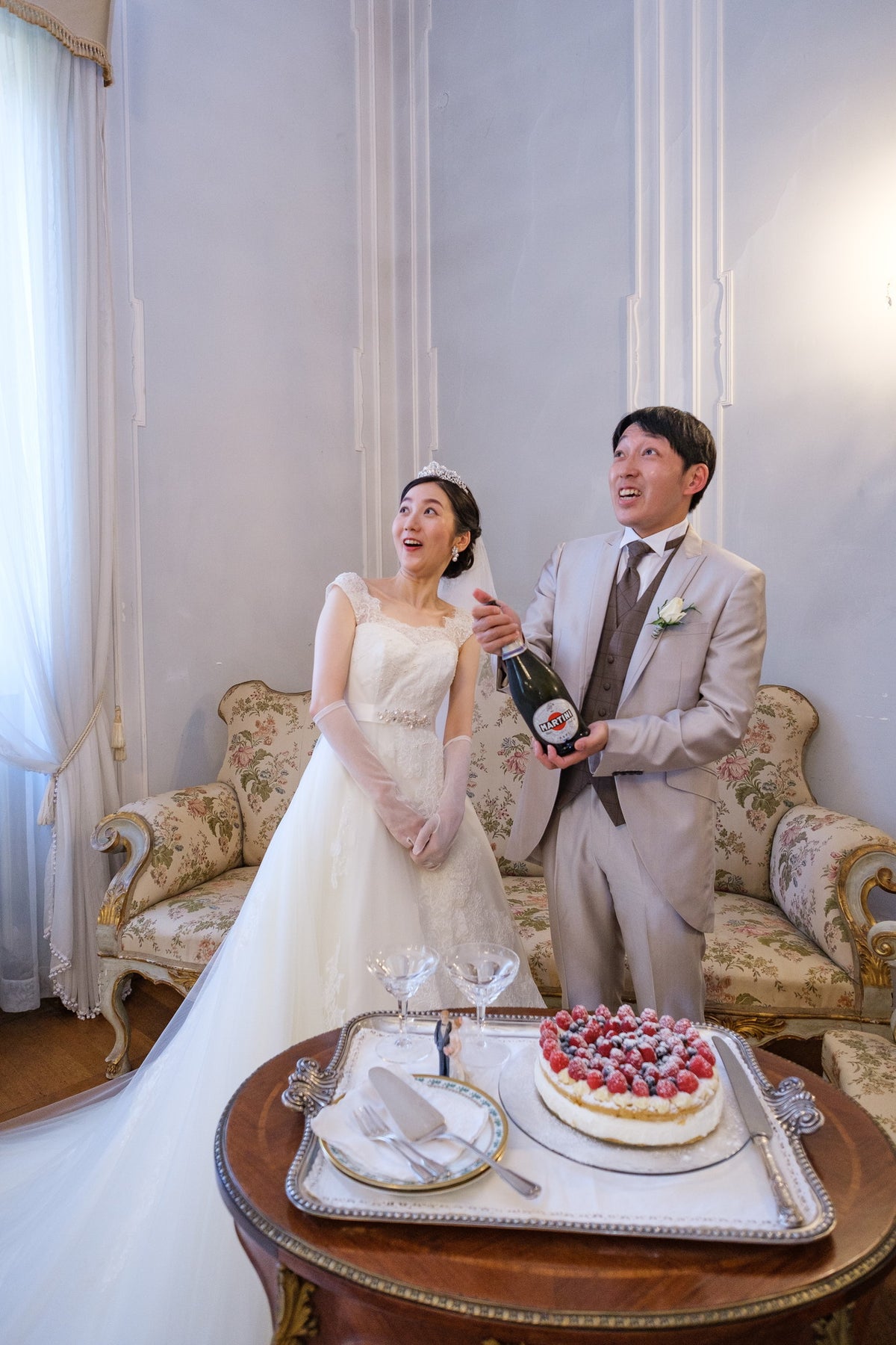 イタリア ヴィラ・エミリア ガーデンウェディング 1499218 8月22日 11:30式