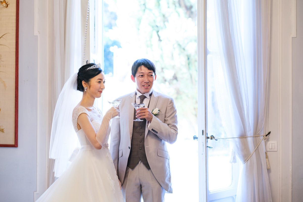 イタリア ヴィラ・エミリア ガーデンウェディング 1499218 8月22日 11:30式