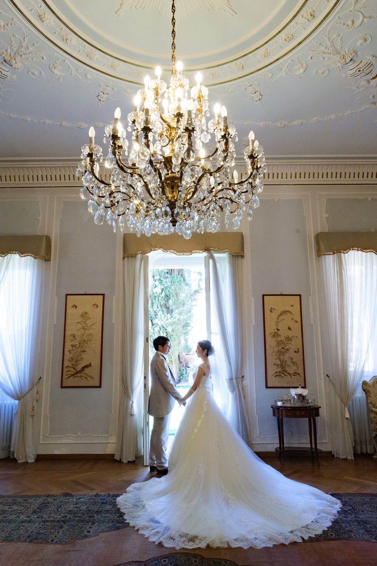 イタリア ヴィラ・エミリア ガーデンウェディング 1499218 8月22日 11:30式