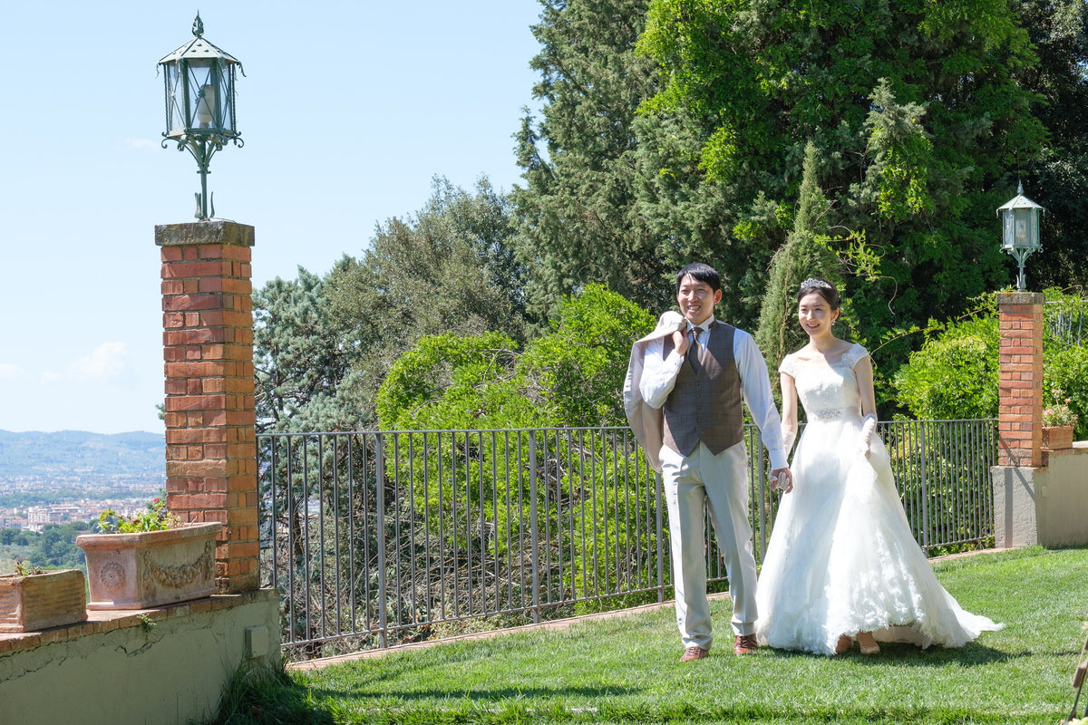 イタリア ヴィラ・エミリア ガーデンウェディング 1499218 8月22日 11:30式