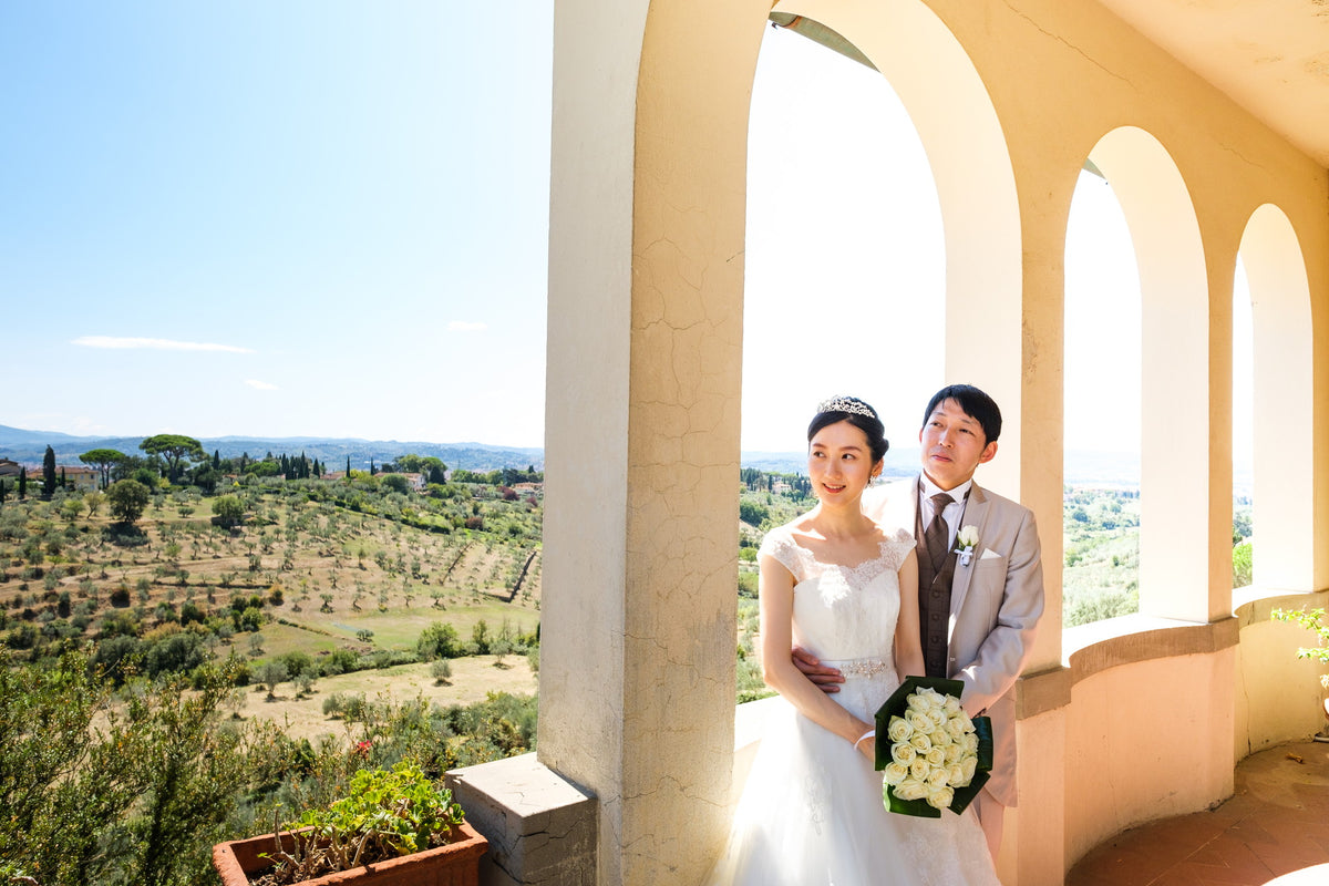 イタリア ヴィラ・エミリア ガーデンウェディング 1499218 8月22日 11:30式