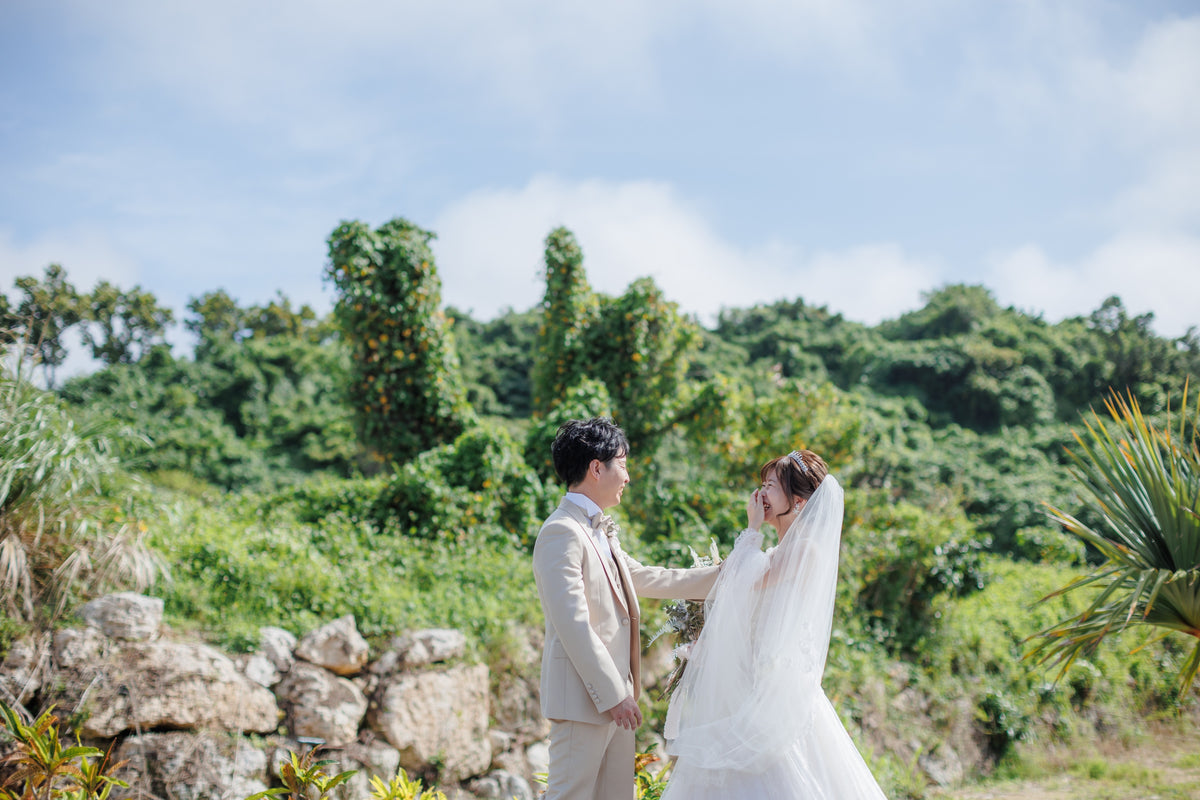 沖縄 シギラミラージュベイサイドチャペル リアルウェディング1479000 4月11日 11:00式