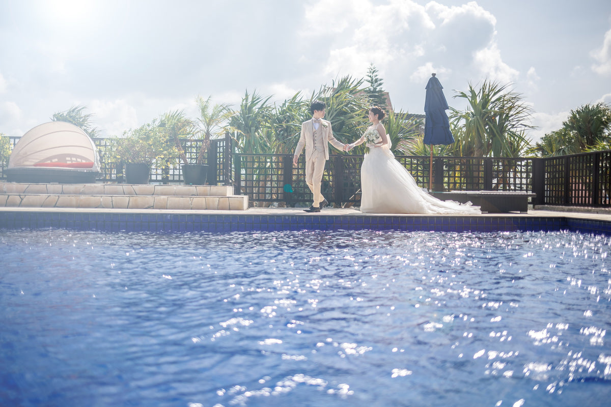 沖縄 シギラミラージュベイサイドチャペル リアルウェディング1482068 9月18日 11:00式