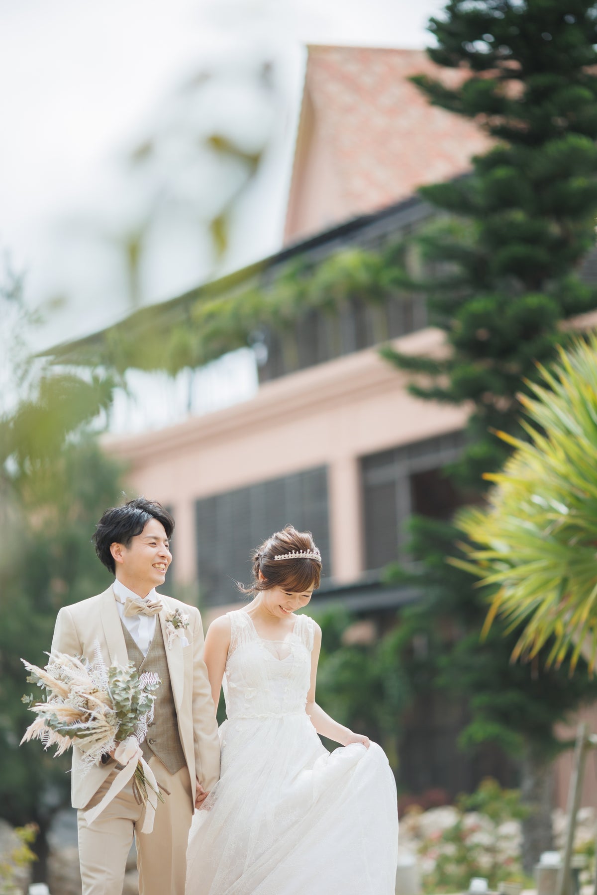 沖縄 シギラミラージュベイサイドチャペル リアルウェディング1479000 4月11日 11:00式