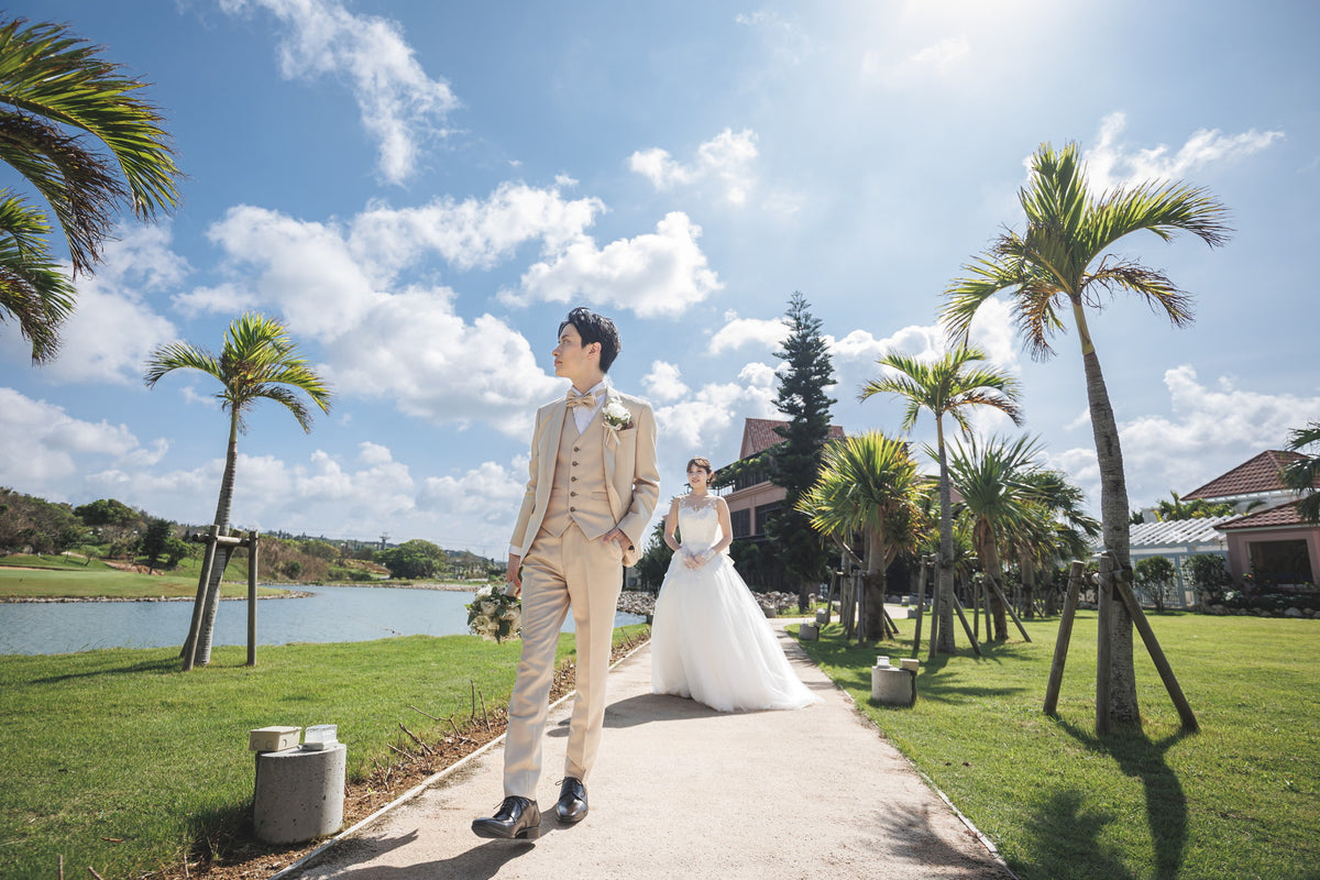 沖縄 シギラミラージュベイサイドチャペル リアルウェディング1482068 9月18日 11:00式