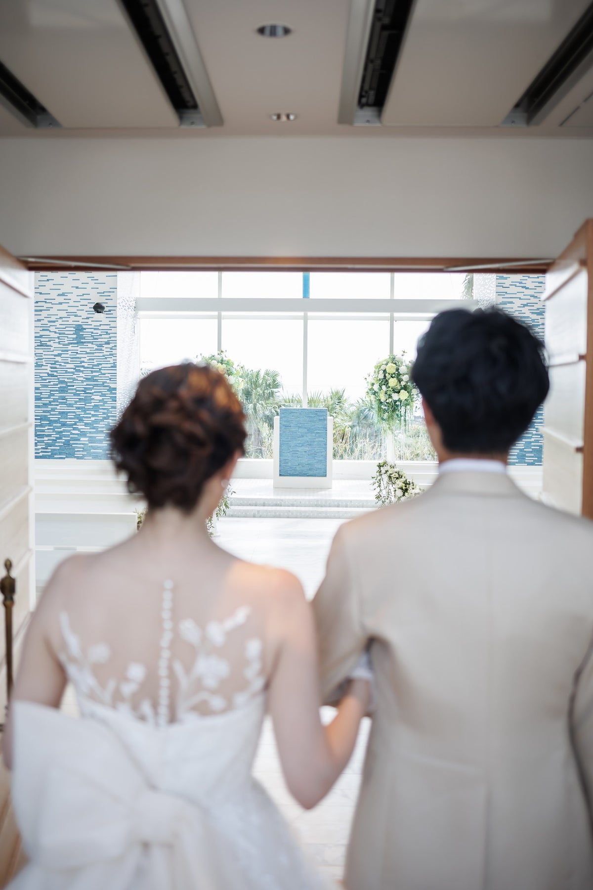 沖縄 シギラミラージュベイサイドチャペル リアルウェディング1482068 9月18日 11:00式