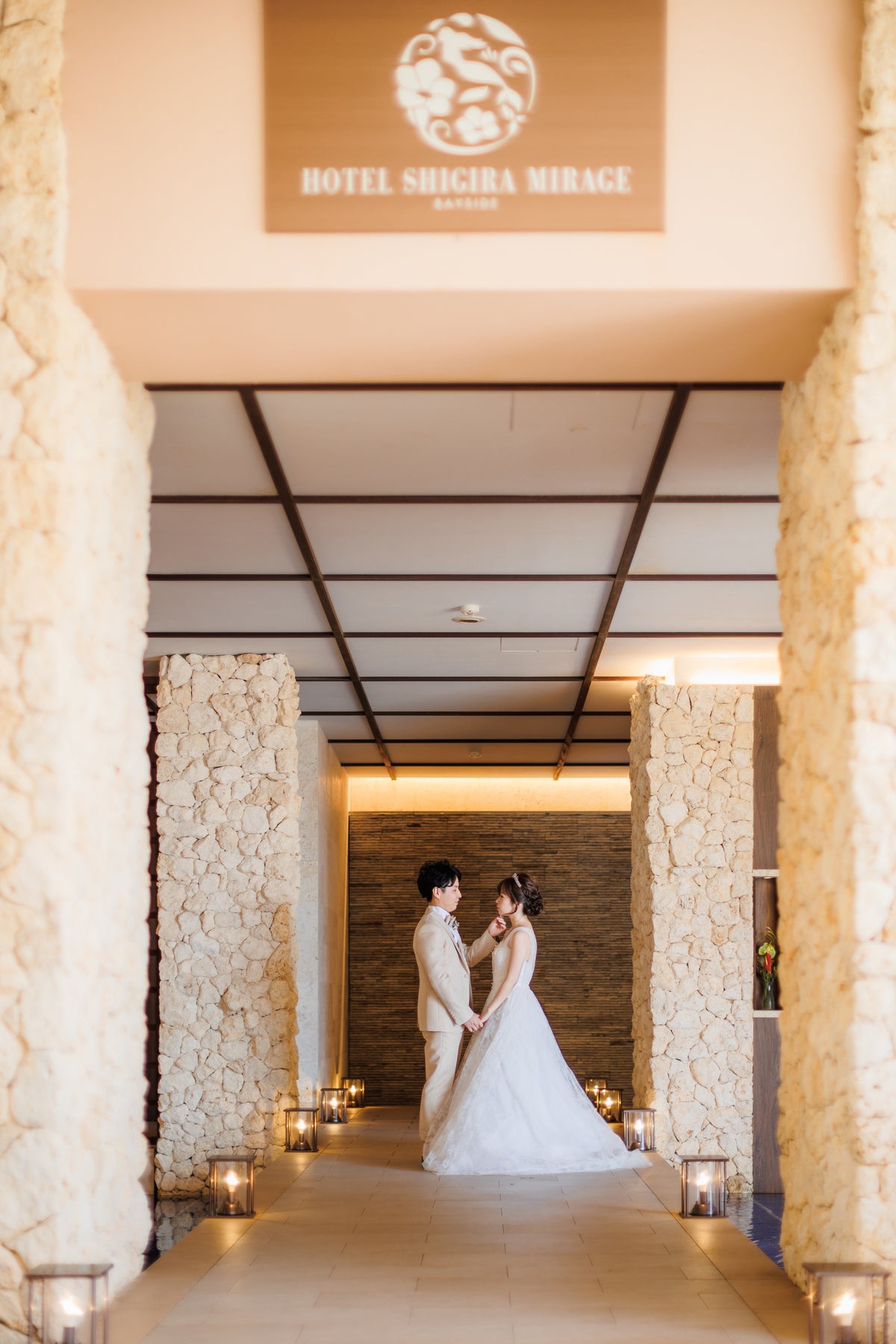 沖縄 シギラミラージュベイサイドチャペル リアルウェディング1479000 4月11日 11:00式