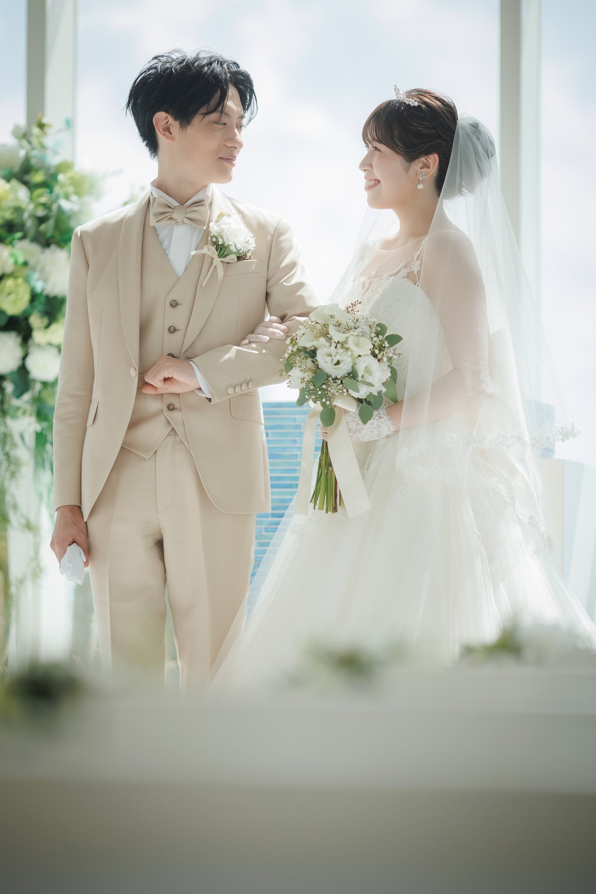 沖縄 シギラミラージュベイサイドチャペル リアルウェディング1482068 9月18日 11:00式