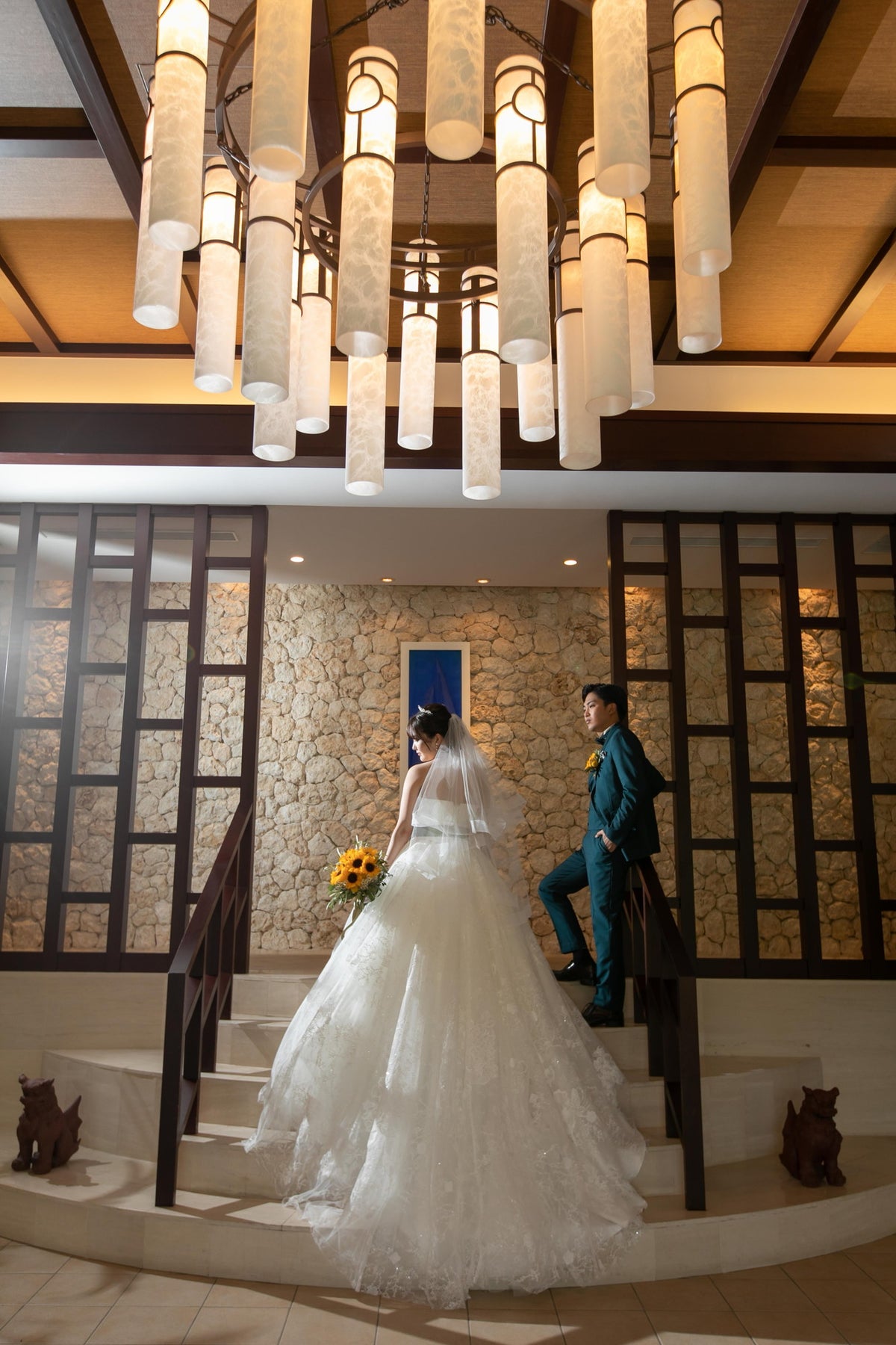 沖縄 シギラミラージュベイサイドチャペル リアルウェディング1486104 8月12日 13:00式