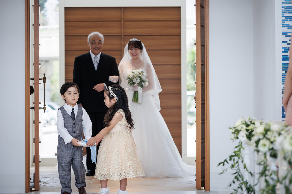 沖縄 シギラミラージュベイサイドチャペル リアルウェディング1482068 9月18日 11:00式