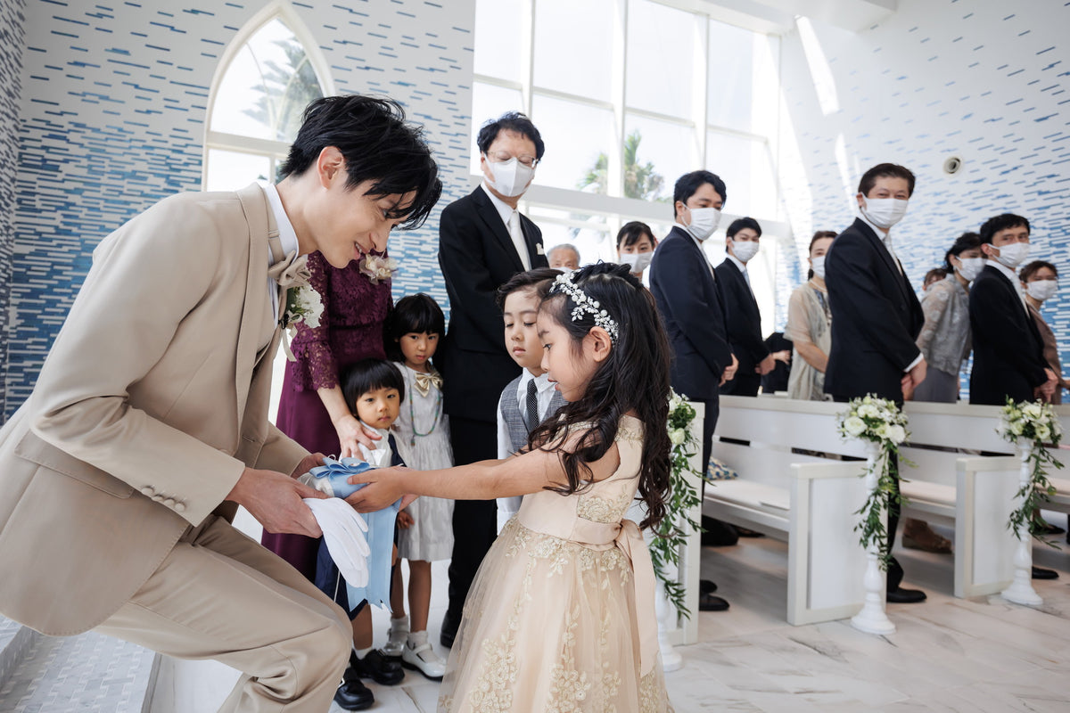 沖縄 シギラミラージュベイサイドチャペル リアルウェディング1482068 9月18日 11:00式