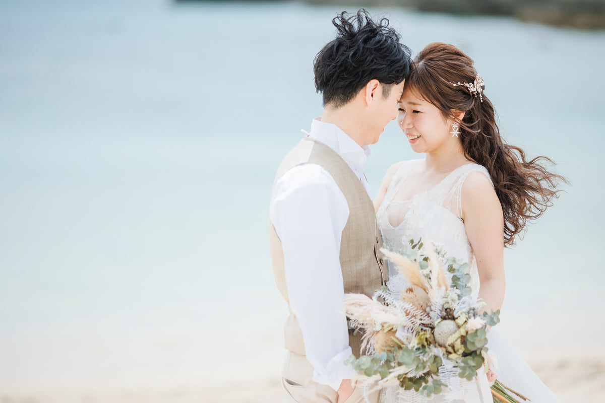 沖縄 シギラミラージュベイサイドチャペル リアルウェディング1479000 4月11日 11:00式