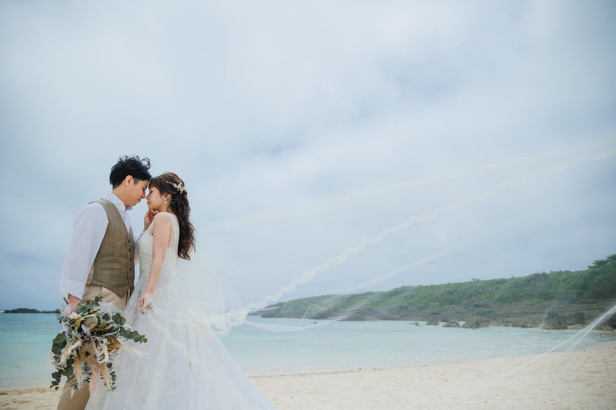 沖縄 シギラミラージュベイサイドチャペル リアルウェディング1479000 4月11日 11:00式