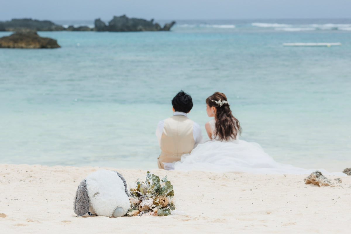 沖縄 シギラミラージュベイサイドチャペル リアルウェディング1479000 4月11日 11:00式