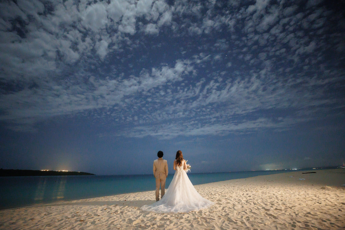 沖縄 シギラミラージュベイサイドチャペル リアルウェディング1479000 4月11日 11:00式