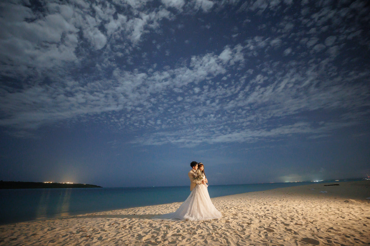 沖縄 シギラミラージュベイサイドチャペル リアルウェディング1479000 4月11日 11:00式