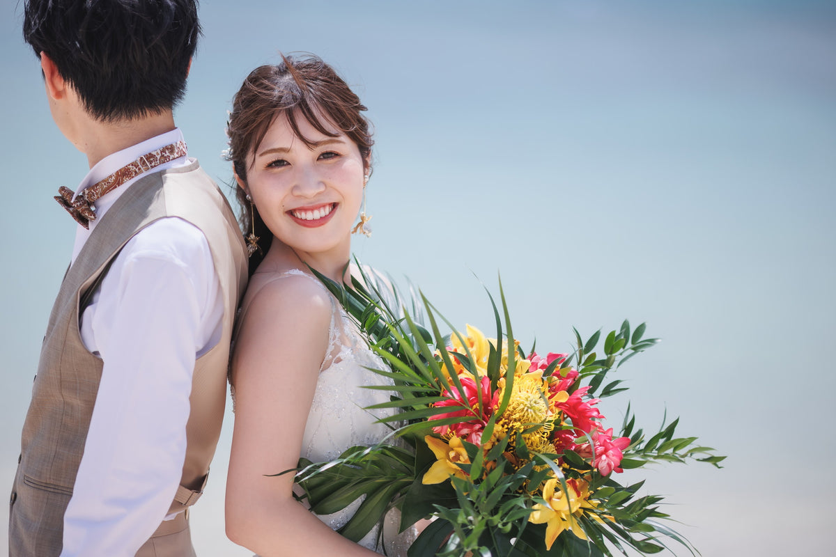 沖縄 シギラミラージュベイサイドチャペル リアルウェディング1482068 9月18日 11:00式