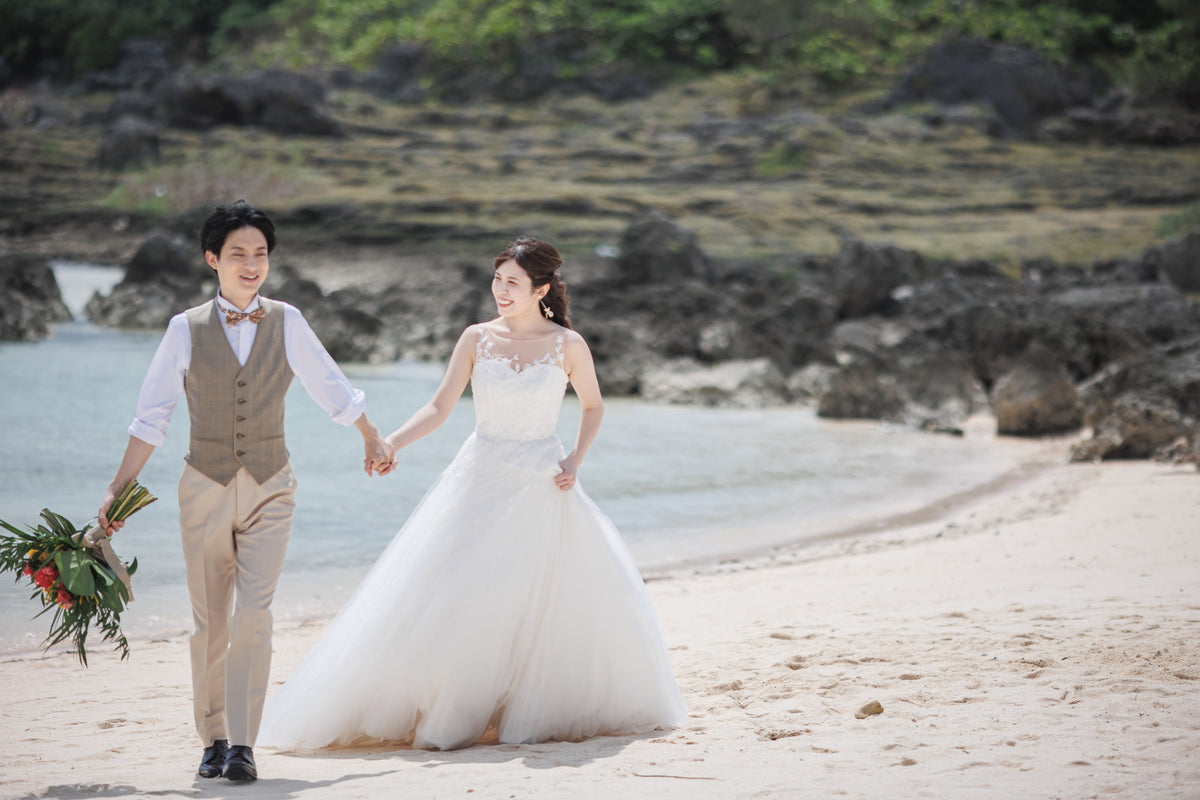 沖縄 シギラミラージュベイサイドチャペル リアルウェディング1482068 9月18日 11:00式