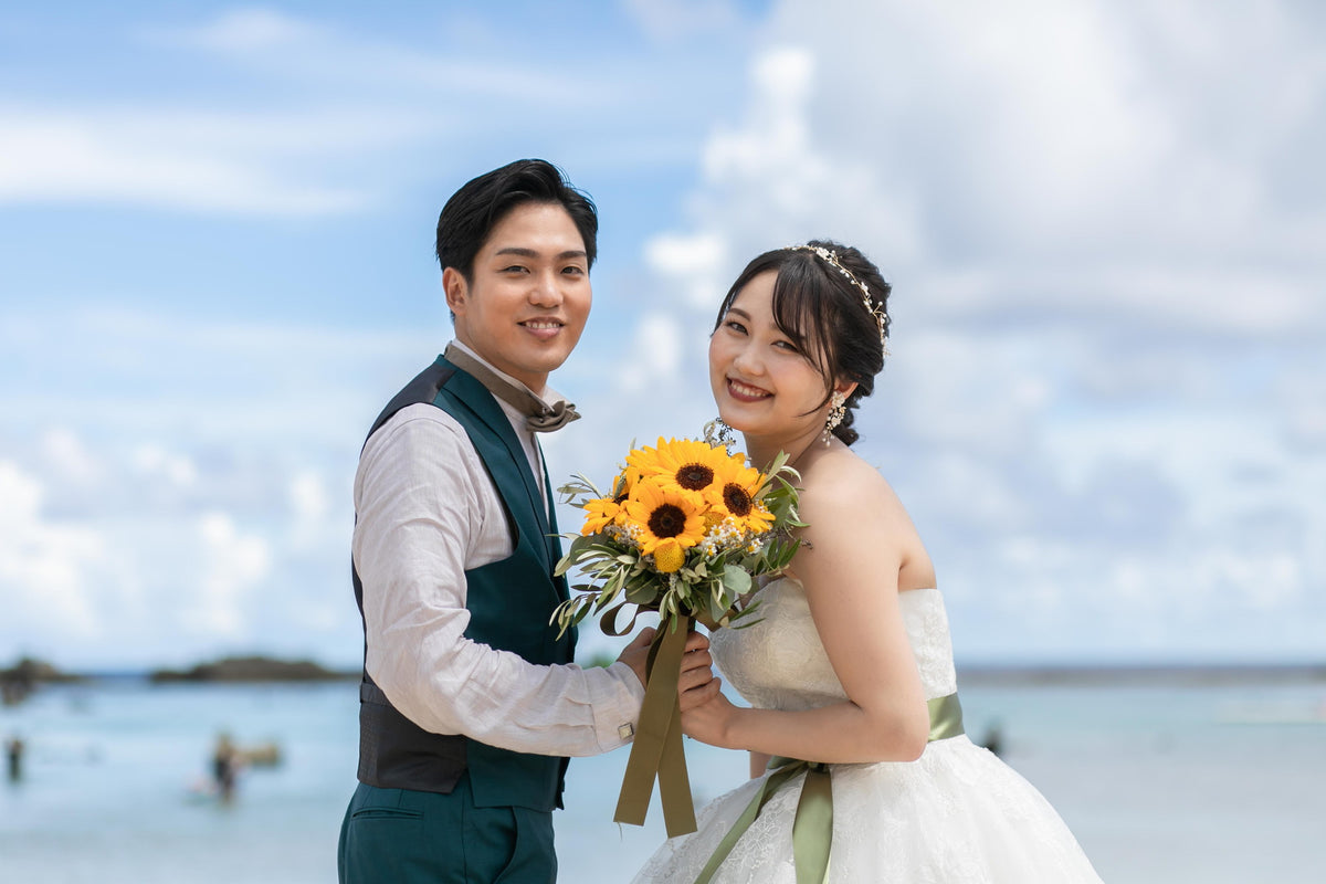 沖縄 シギラミラージュベイサイドチャペル リアルウェディング1486104 8月12日 13:00式