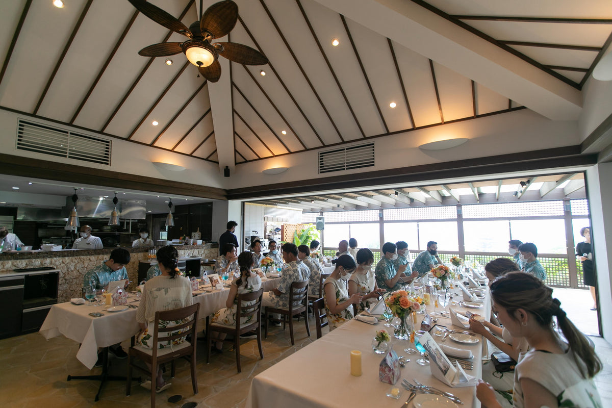 沖縄 シギラミラージュベイサイドチャペル リアルウェディング1486104 8月12日 13:00式