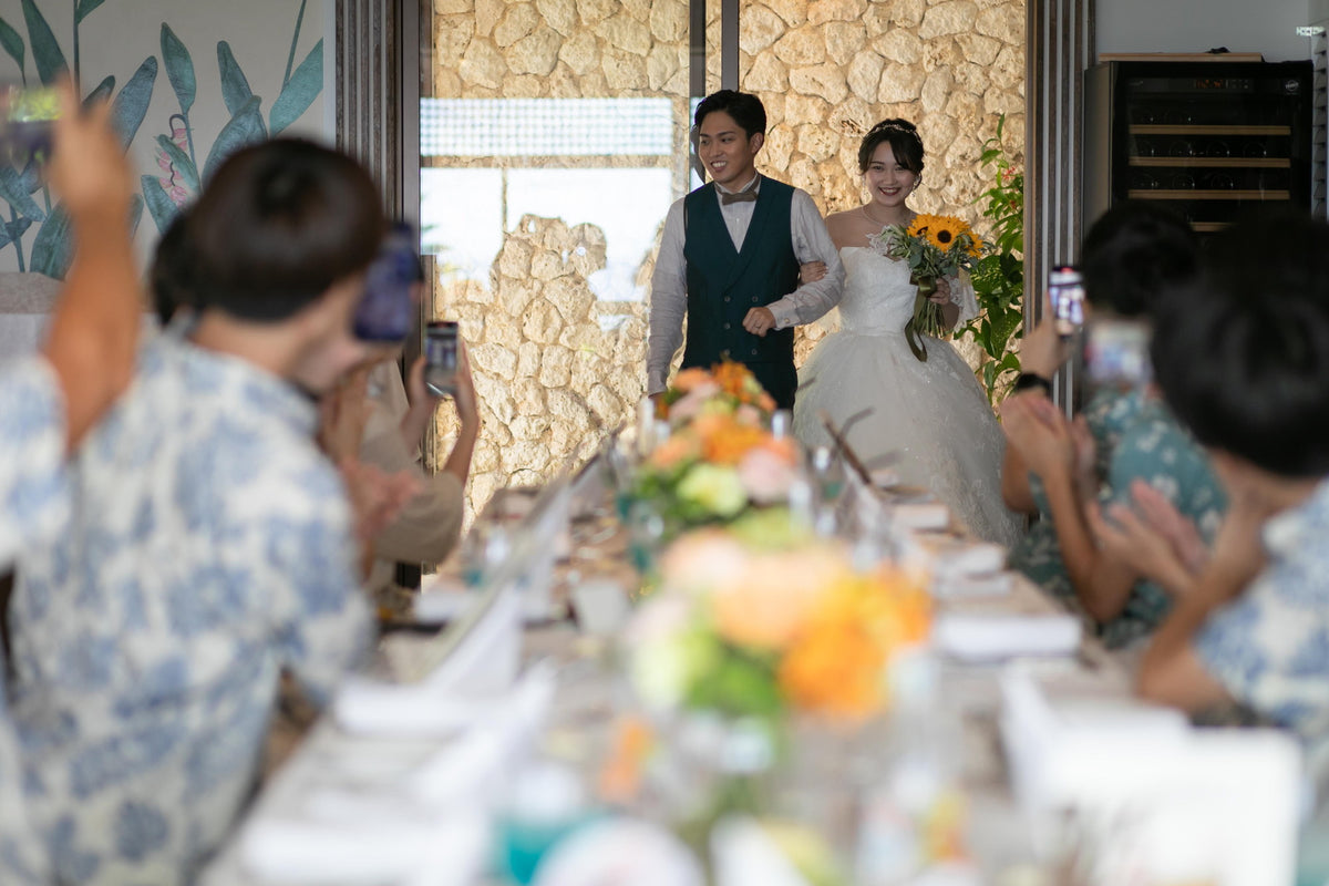 沖縄 シギラミラージュベイサイドチャペル リアルウェディング1486104 8月12日 13:00式