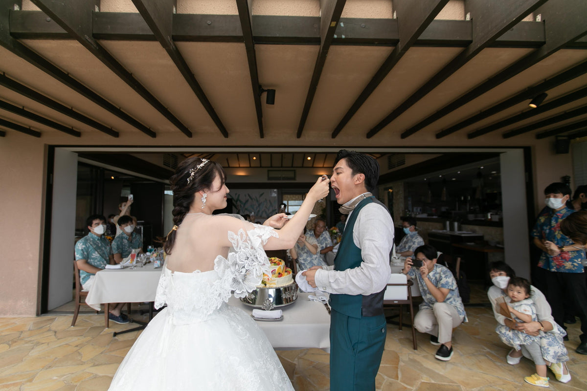 沖縄 シギラミラージュベイサイドチャペル リアルウェディング1486104 8月12日 13:00式