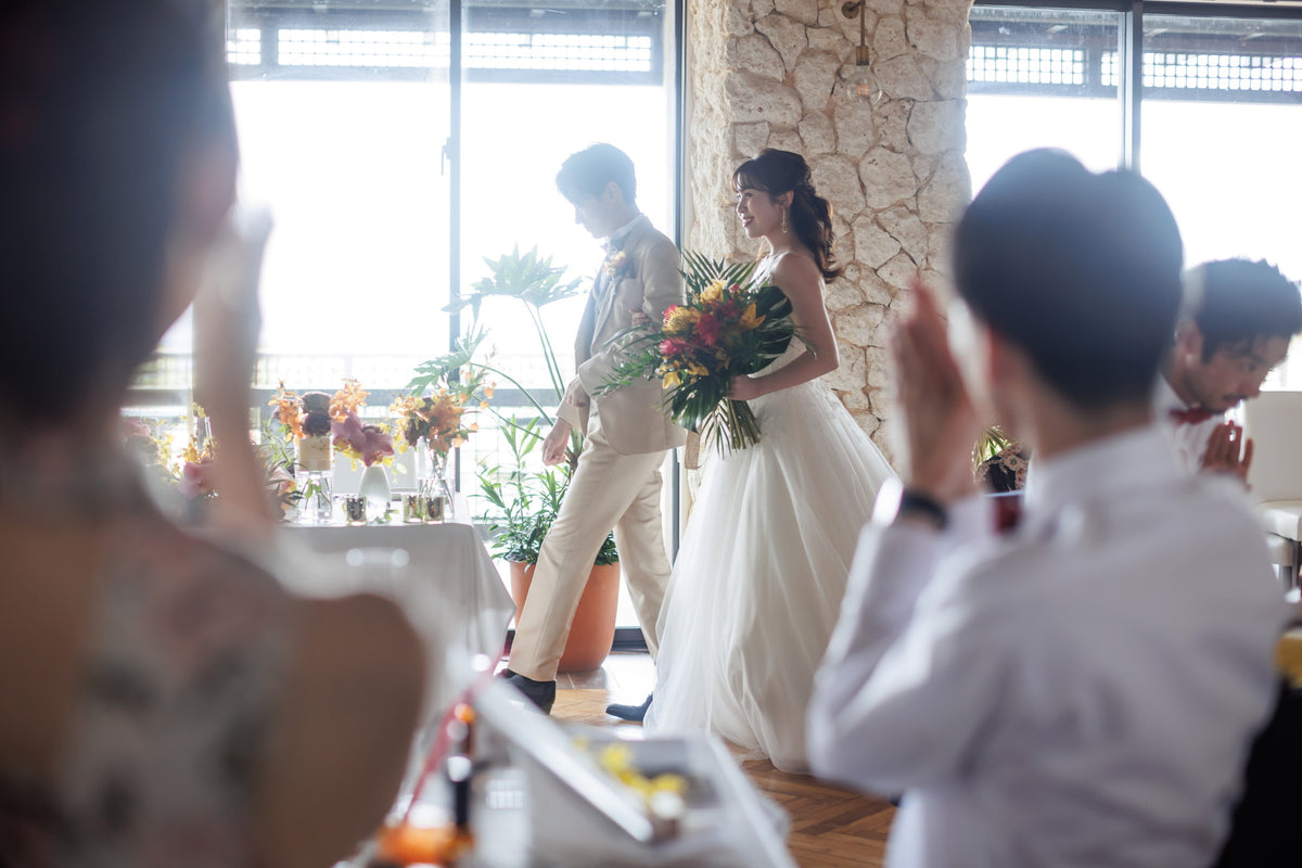 沖縄 シギラミラージュベイサイドチャペル リアルウェディング1482068 9月18日 11:00式