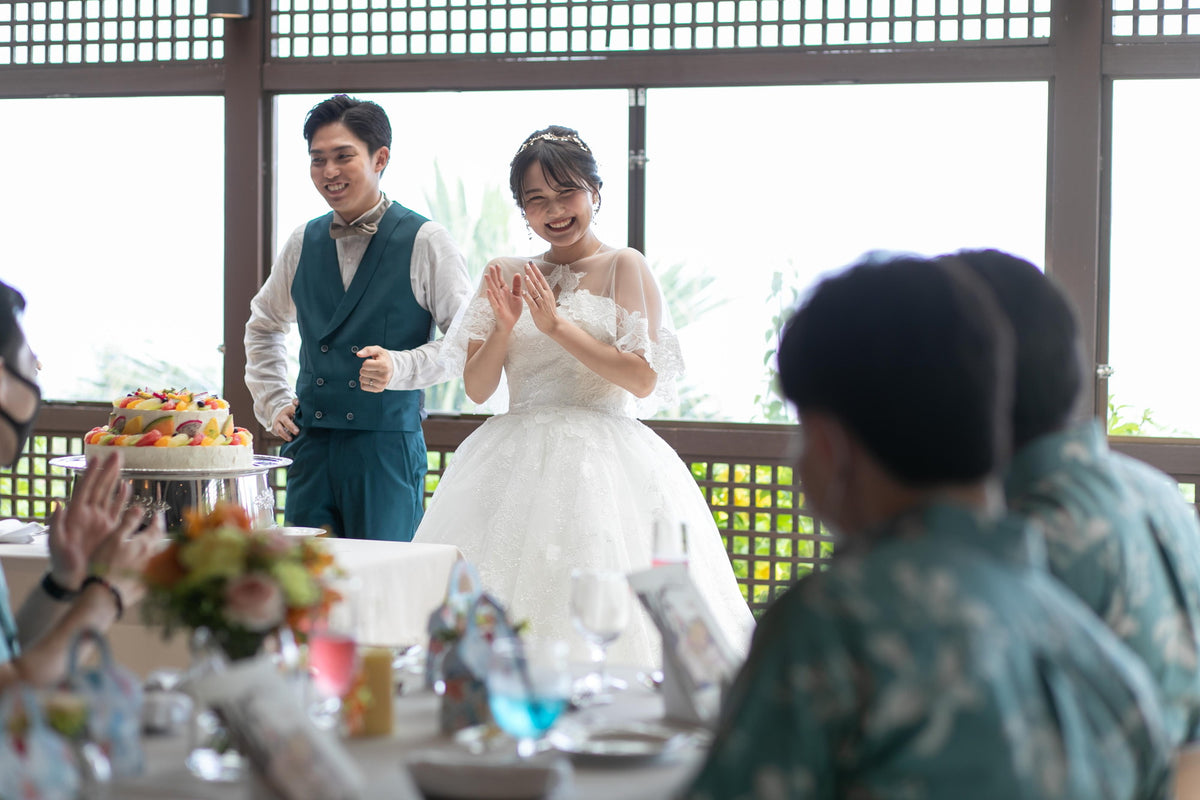 沖縄 シギラミラージュベイサイドチャペル リアルウェディング1486104 8月12日 13:00式