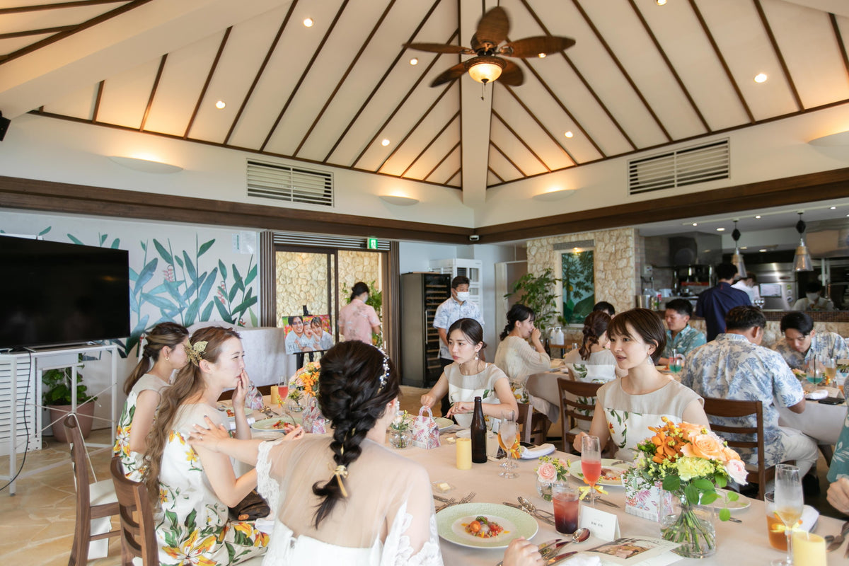 沖縄 シギラミラージュベイサイドチャペル リアルウェディング1486104 8月12日 13:00式