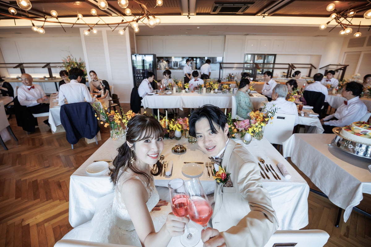 沖縄 シギラミラージュベイサイドチャペル リアルウェディング1482068 9月18日 11:00式