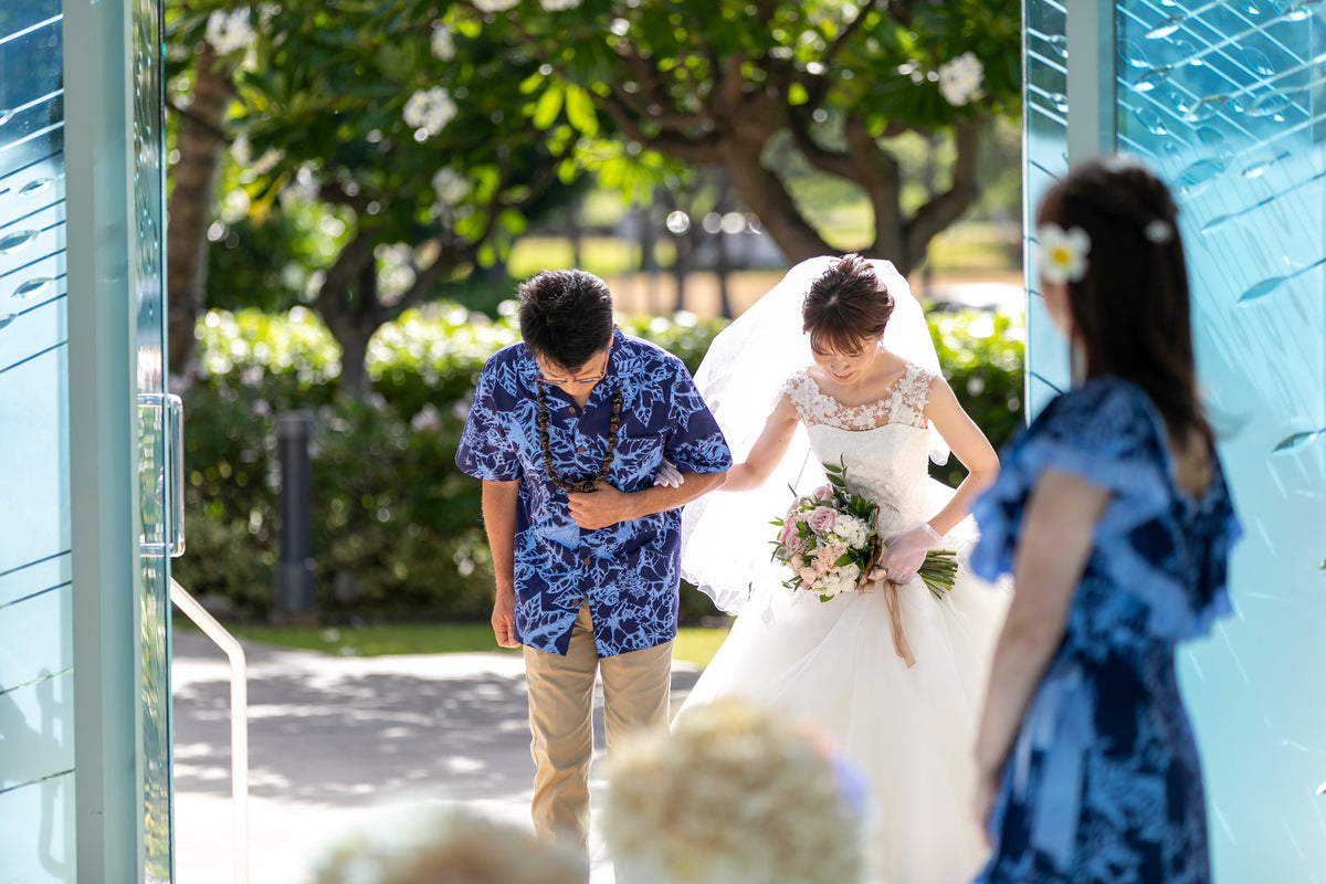 ハワイ コオリナ・チャペル・プレイス・オブ・ジョイ リアルウェディング 1458795 7月9日 9:00式