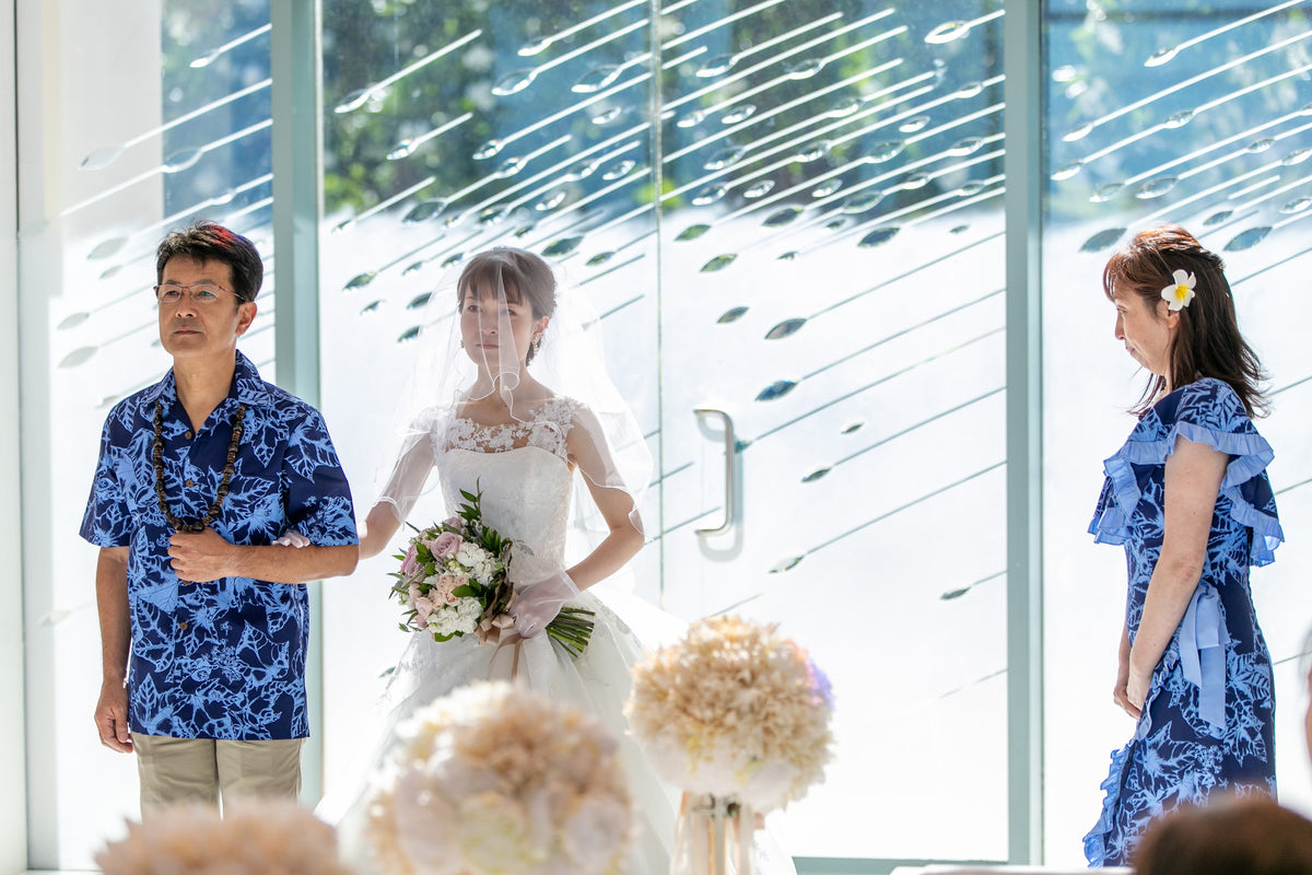 ハワイ コオリナ・チャペル・プレイス・オブ・ジョイ リアルウェディング 1458795 7月9日 9:00式