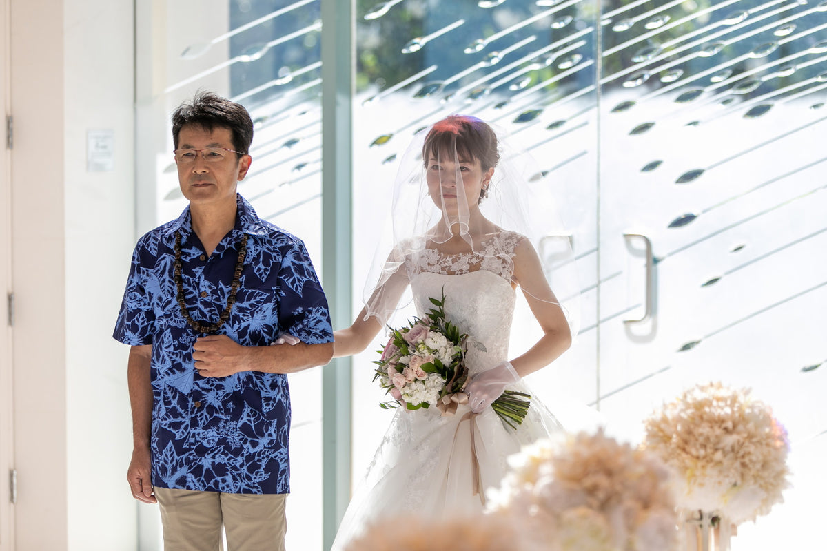 ハワイ コオリナ・チャペル・プレイス・オブ・ジョイ リアルウェディング 1458795 7月9日 9:00式