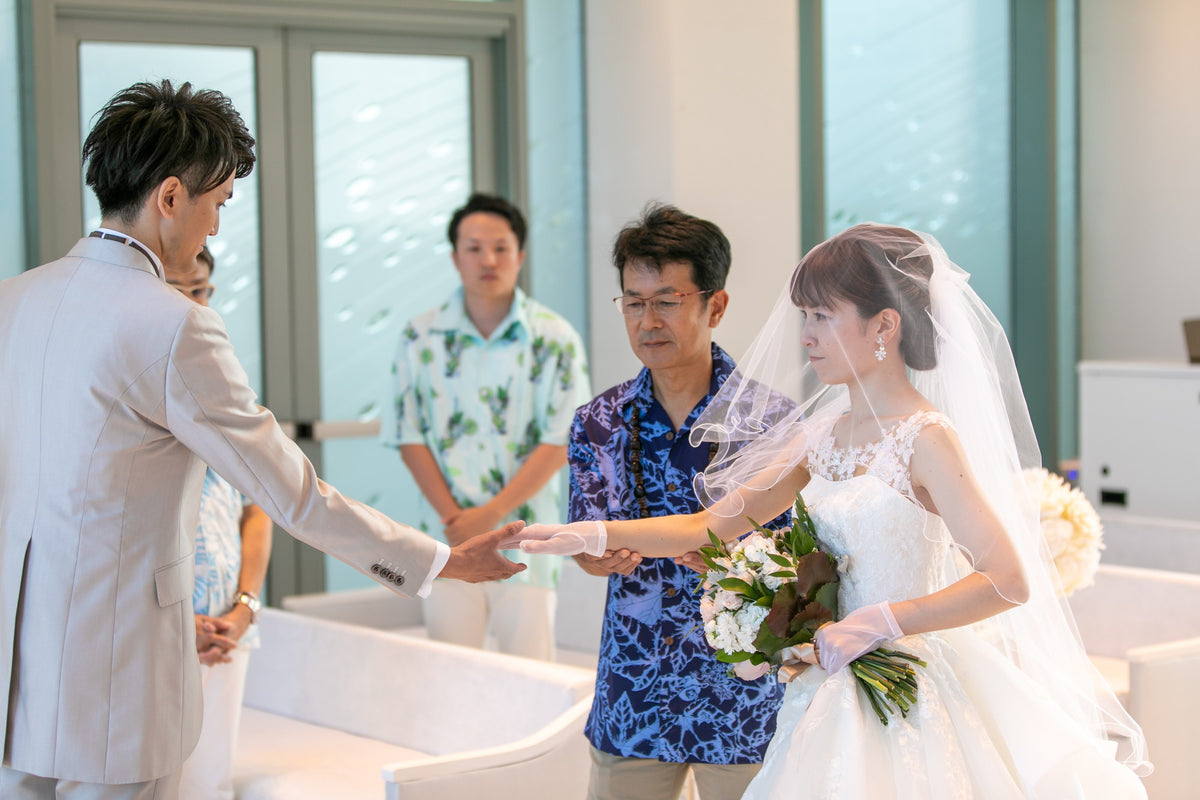 ハワイ コオリナ・チャペル・プレイス・オブ・ジョイ リアルウェディング 1458795 7月9日 9:00式