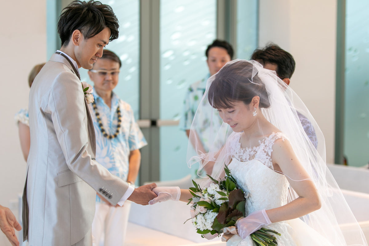 ハワイ コオリナ・チャペル・プレイス・オブ・ジョイ リアルウェディング 1458795 7月9日 9:00式