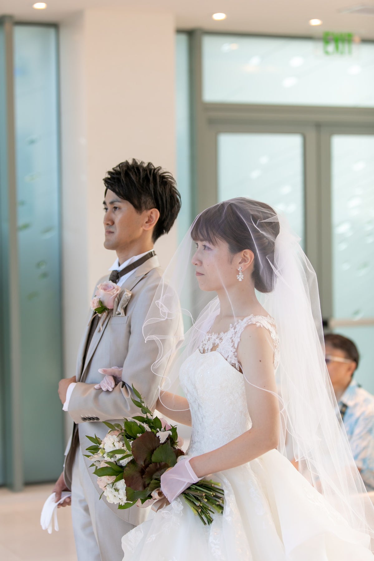 ハワイ コオリナ・チャペル・プレイス・オブ・ジョイ リアルウェディング 1458795 7月9日 9:00式