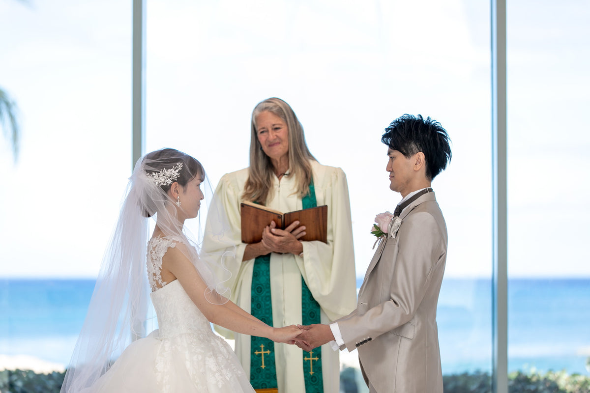 ハワイ コオリナ・チャペル・プレイス・オブ・ジョイ リアルウェディング 1458795 7月9日 9:00式