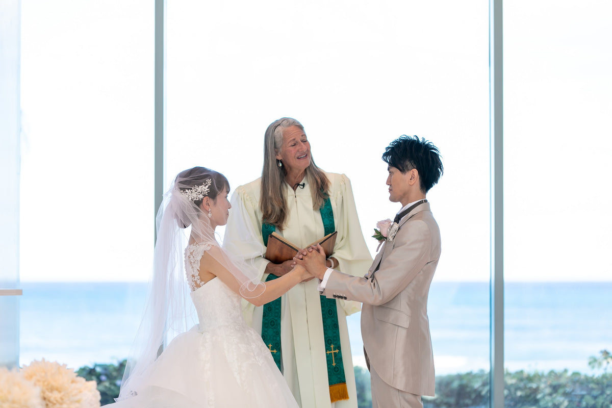 ハワイ コオリナ・チャペル・プレイス・オブ・ジョイ リアルウェディング 1458795 7月9日 9:00式