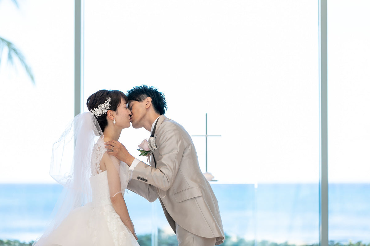 ハワイ コオリナ・チャペル・プレイス・オブ・ジョイ リアルウェディング 1458795 7月9日 9:00式