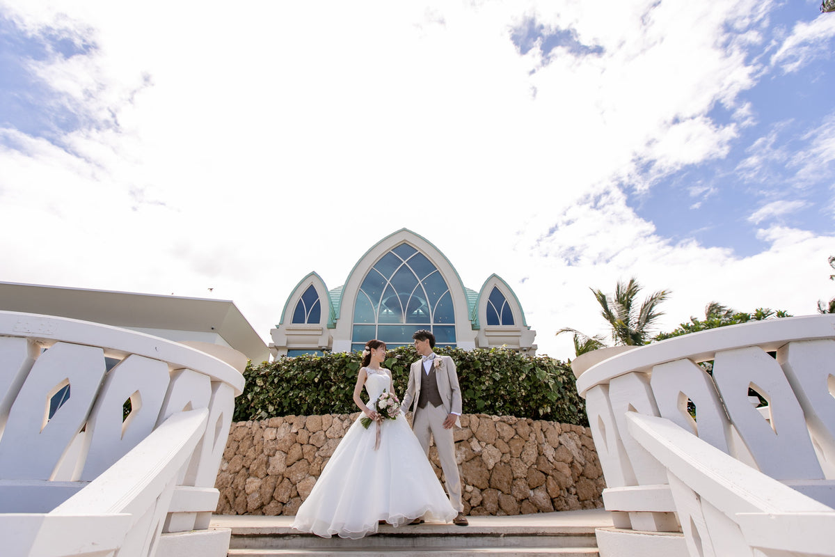 ハワイ コオリナ・チャペル・プレイス・オブ・ジョイ リアルウェディング 1458795 7月9日 9:00式