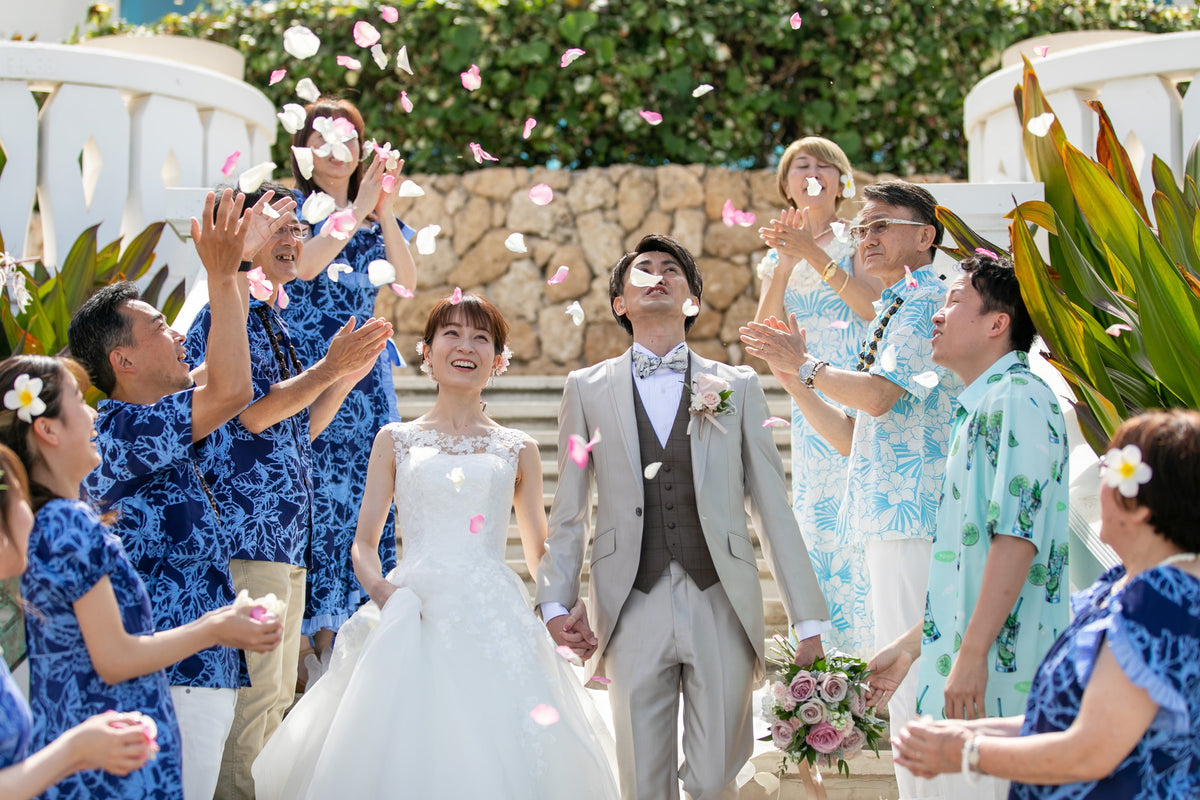ハワイ コオリナ・チャペル・プレイス・オブ・ジョイ リアルウェディング 1458795 7月9日 9:00式