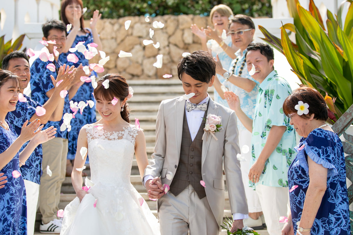 ハワイ コオリナ・チャペル・プレイス・オブ・ジョイ リアルウェディング 1458795 7月9日 9:00式